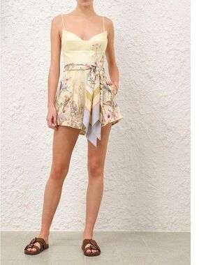 Zimmermann Rebellion fitted playsuit